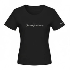 T-Shirt Ladies Fitted Districts Black
