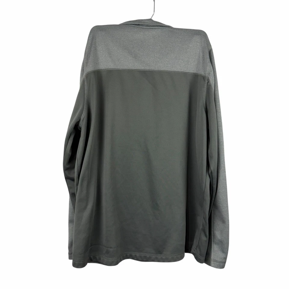 Browning Porter 1/4 пуловер на молнии толстовка мужская L серый гольф логотип производительность Топ - Изображение 3 из 4