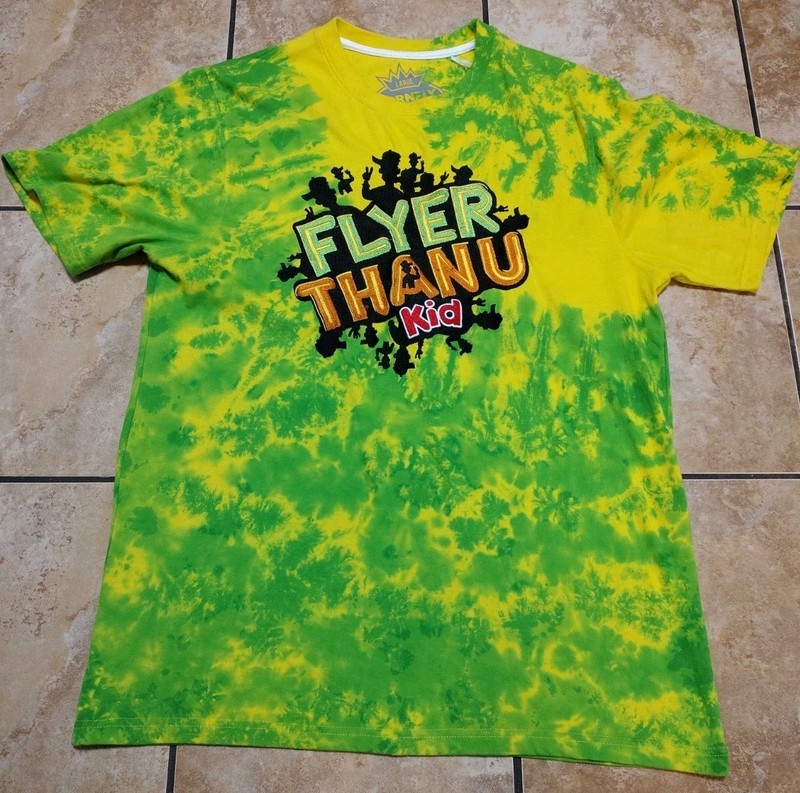 Born Fly Stay Fly 'Flyer Thanu Kid' Shirt Mens Size Large L 