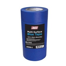 LAUCO Multi-Surface Blue Painter  s Masking Tape, 5 Rolls, Medium Adhesion,