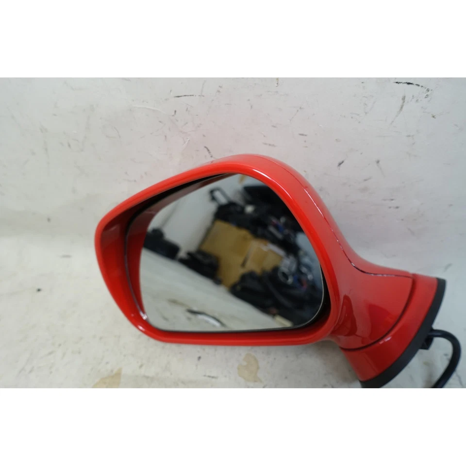 1996-2002 BMW Z3 Roadster Espelho Lateral Elétrico Esquerdo Aquecido Vermelho Brilhante Vermelho Claro Fabricante de Equipamento Original - Imagem 2 de 4