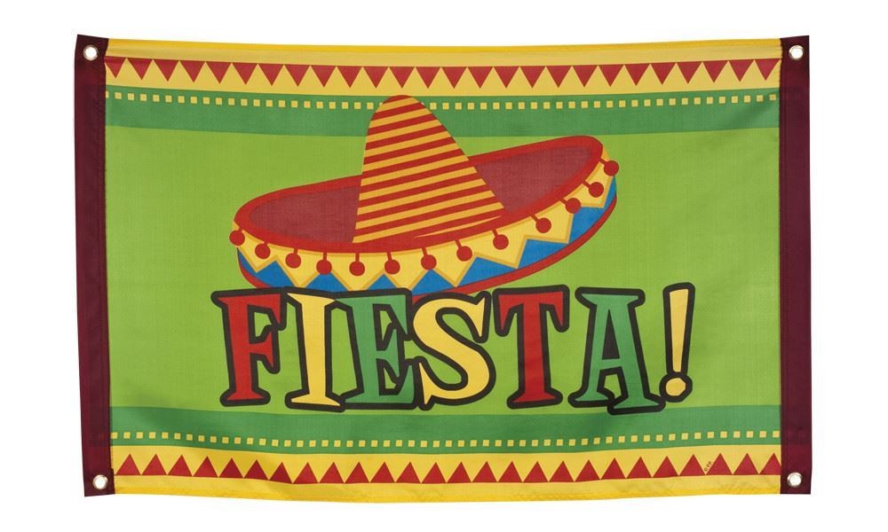 Boland - Mexican Fiesta Flag - Party Decoration