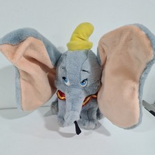 Dumbo Plush Elephant Rigid Ears Stuffed Toy Disney World Exclusive Item 12.5”