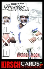 Warren Moon 1999 Playoff Prestige EXP #EX52 Kansas City Chiefs