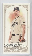 2012 Allen & Ginter's Mini Red Ginter Baseball Back 4/25 Kyle Farnsworth 3f5