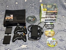 *UPDATED* Xbox 360 S Console Bundle Gloss Black 500gb (250gb X2) 21 Games
