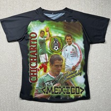 Chicharito Mexico Soccer Shirt #14 Javier Hernandez Medium Graphic Jersey