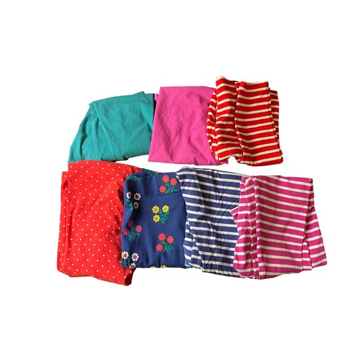LOT OF 7, Mini Boden Leggings 152cm US GIRLS 11-12 Y Stripes Solid Dots Floral