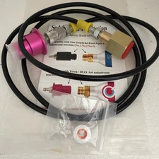 Connect CO2 Tank To Soda Maker Fill Station -One Touch-Jet Fizzi-Aqua Fizz