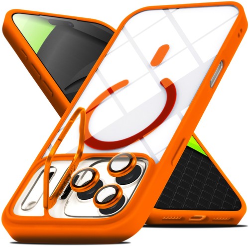 Shockproof Case For iPhone 17 Air 16 15 14 Plus 13 Pro Max Camera Stand Cover - 第 14/15 張圖片