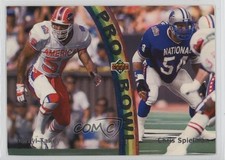 1992 Upper Deck Pro Bowl Chris Spielman Darryl Talley #PB10 0nr3