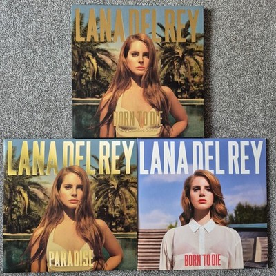 Lana Del Rey Born To Die Paradise Edition 3 x LP Complete Box Set Complete EX-EX