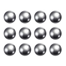 12pcs Precision Balls 9/16" Diameter G10 Chrome Steel Ball for Bearings Silver