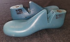 Hormas El Arbol Shoe Last Shoemaking Blue MIL 4258 Molded Plastic sz 4 1/2 E