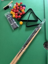Hy-Pro 5ft Folding Snooker and Pool Table COLLECTION ONLY from LEICESTER.