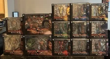 NIB Storm Collectibles Mortal Kombat 13 Figure Lot Reptile Sub Zero Noob Smoke