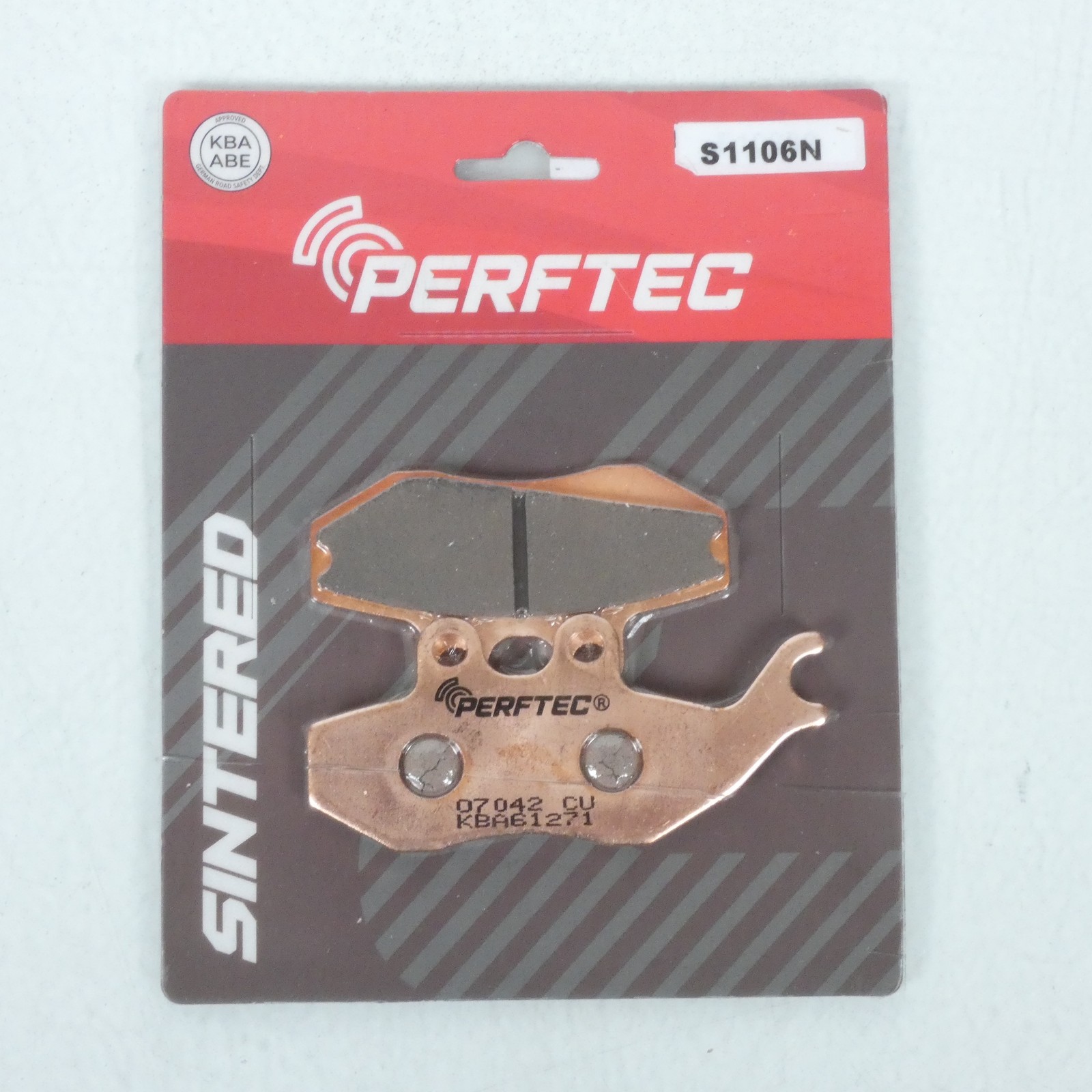 Plaquette de frein Perftec résistant à la boue pour moto Gas gas Pampera 250