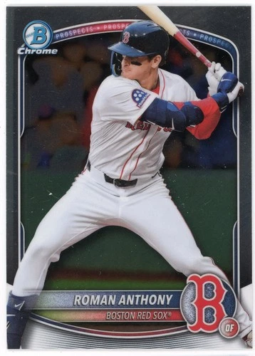 2025 Bowman Chrome Prospect Rookie Roman Anthony #167 Red Sox