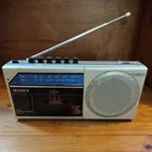 Vintage Sony CFM-100 AM/FM Radio Cassette Player - Tape & Radio Works