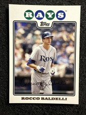 ROCCO BALDELLI #464 2008 Topps Baseball QTY Tampa Bay Rays