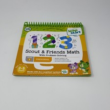 LeapFrog LeapStart 3D Scout Friends Math Book Level 1 Preschool