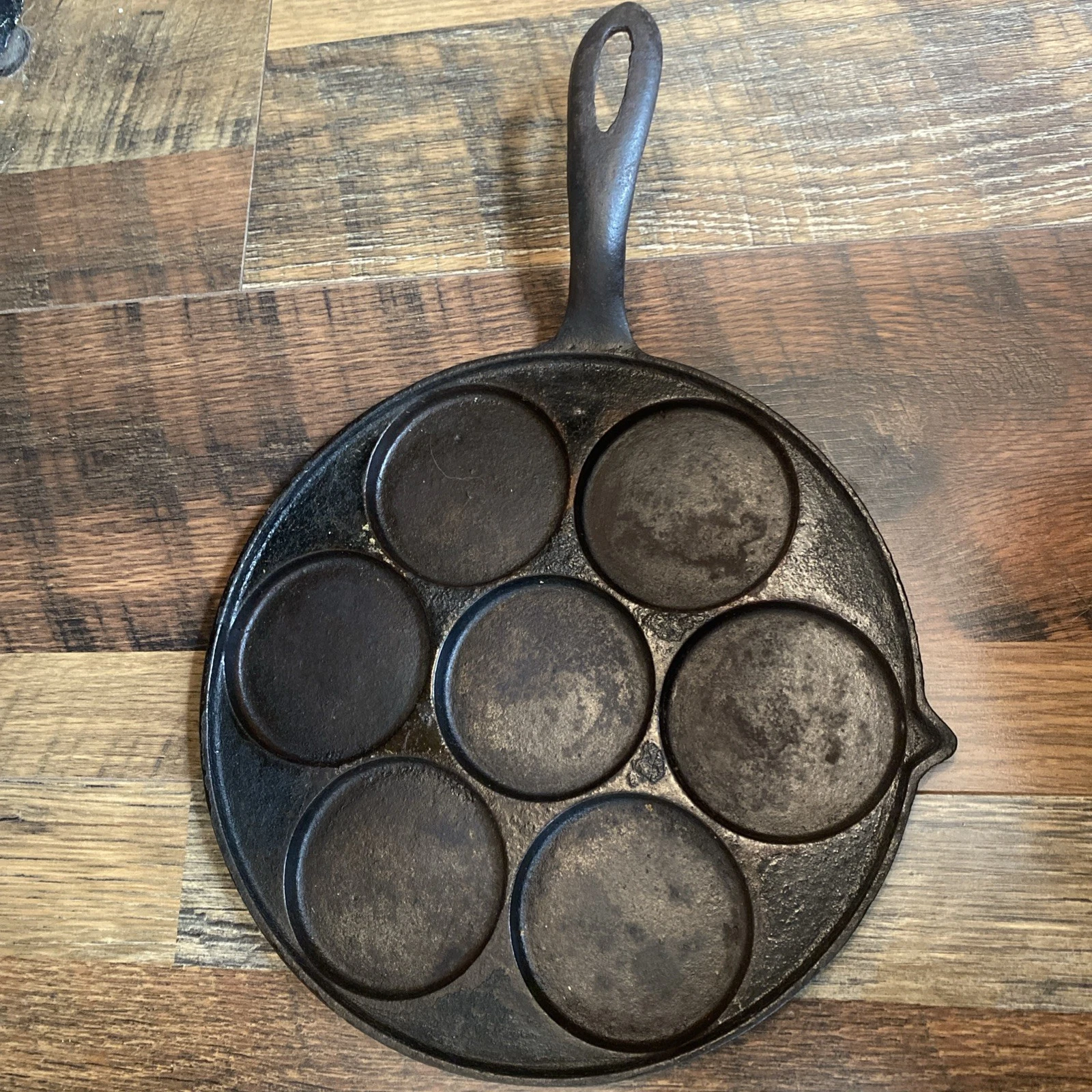 Vintage Griswold Western Importing Plett Pan # 2980 -some Rust-see Photos