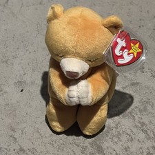 TY Beanie Baby - HOPE the Praying Bear 7 inch - MWMTs Stuffed Animal Toy