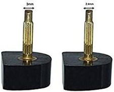 6 Pairs Durable Heel Tips Replacement High Heel Caps Protectors Shoe Repair T...