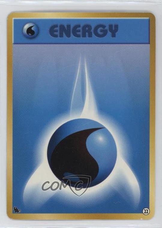Water Energy Japanese Pokemon Intro Pack: Squirtle #22 1999