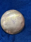 Brass on copper CONFEDERATE  HORSE HARNESS BUCKLE COVER… RARE 2 in