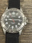 Vtg.1993 SEIKO 7N42-0BG0 38.5mm Day Black Quartz Men's Watch From JAPAN