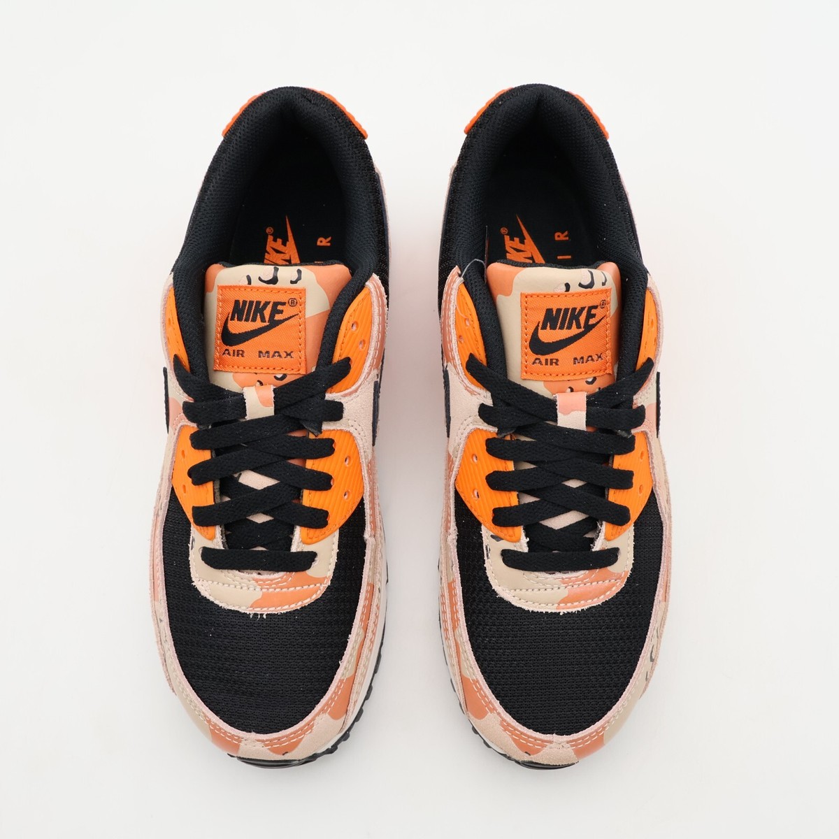 IF1721-201 Nike Air Max 90 PRM Bio Beige Safety Orange Phantom