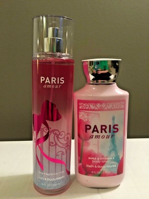 Bath Body Works Paris Amour Body Lotion And Fragrance Mist New