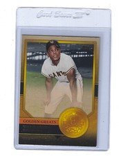 WILLIE MAYS 2012 Topps Golden Greats Mays Makes The Catch Baseball Card #GG-11;