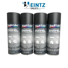 Duplicolor DA1603(4) Semi-Gloss Black Multi-Purpose Acrylic Enamel Paint