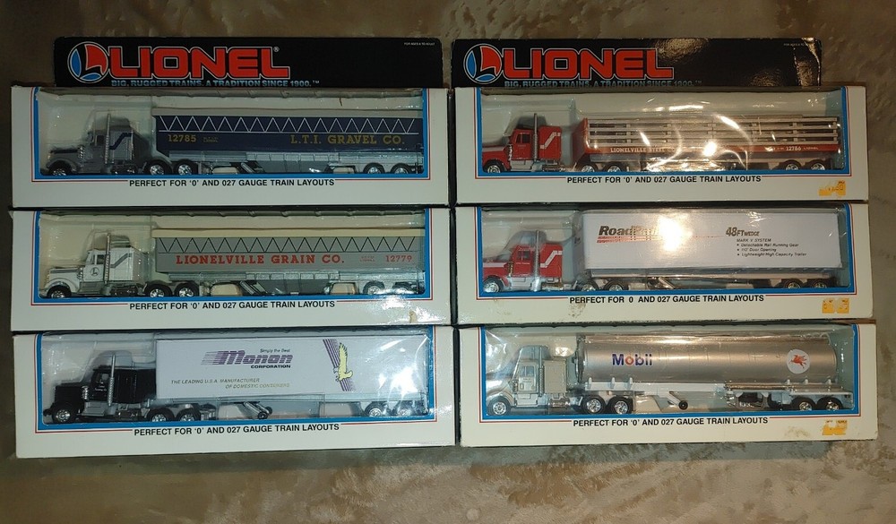Lionel O Gauge Lot of 6 Tractors incl 6-12808 6-12779 6-12785 6-12786 6-12833 612783