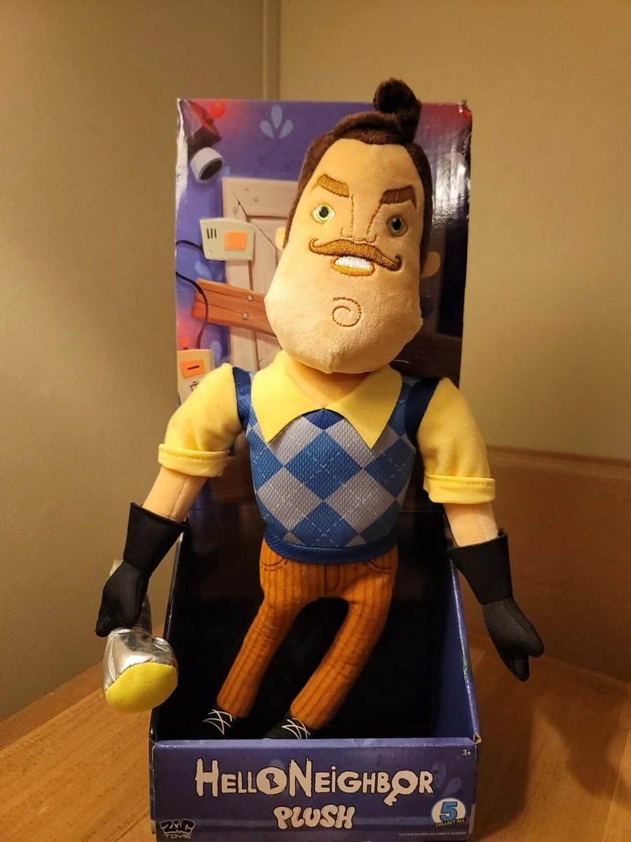 Hello neighbor plush gamestop new arrivals
