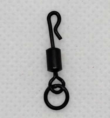 Quick Change Ring Swivel x100 Größe 11 Bulk Rig Karpfenangeln Terminal Tackle