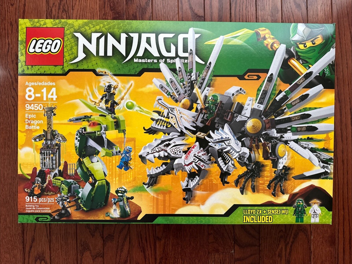 NEW LEGO Ninjago Epic Dragon Battle 9450 , SEALED NEW LEGO Ninjago Epic Dragon Battle 9450 , SEALED