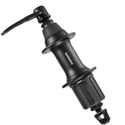 Shimano FH-RM70 8 / 9 / 10 Gang Hinterradnabe - 135mm ALT - schwarz - 36 Loch