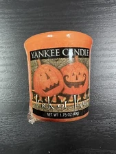 YANKEE CANDLE Trick Or Treat  SINGLE WRAPPED VOTIVE 1.75 OZ - BRAND NEW