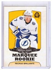 Mathieu Joseph 2018-19 O-Pee-Chee Rookie Blank Back Parallel Card #620