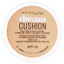 Fond de Teint Dream Cushion 21 Nude & beige doré Maybelline