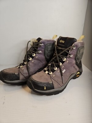 Ahnu Montara F3013D Waterproof Vibram Leather Hiking Boots size