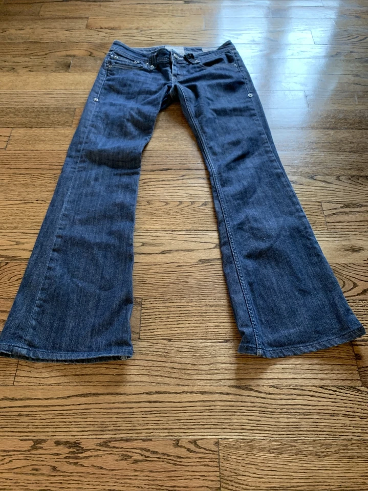 Pantalones de mezclilla para mujer Jimmy Taverniti Birkin 21 acampanados Foto 2 de 4