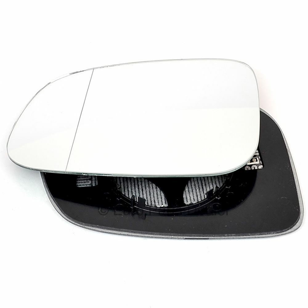 Passenger side Clip Heated Wide Angle wing mirror glass for Volvo v40 12-19