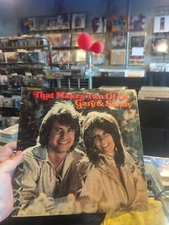 Gary Reinartz And Sandy That Makes Two Of Us   Record Album Vinyl LP Autographed