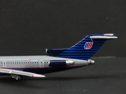 1:400 Scale Gemini Jets GJUAL114 Die-Cast United Boeing 727-222A Aircraft N7291U - Picture 3 of 13