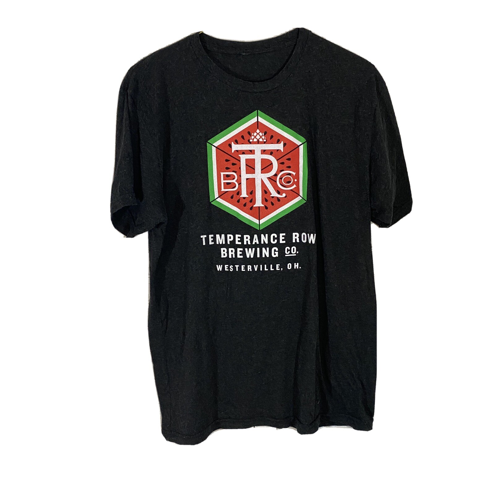 FILA Maglietta Temperance Row Brewing Co Westerville OH Nera (M o L per misure) *