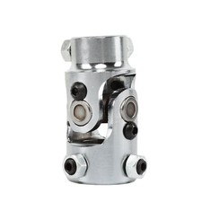 Chrome U Joint 1 Dd X 34 Dd 004pol Universal Steering Hot Rod Street Rat Rod